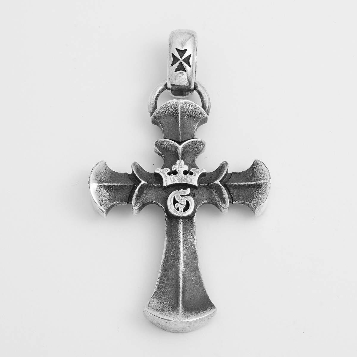 Chrome Hearts Cross Ring - Gothic 925 Sterling Silver Jewelry | David Studio