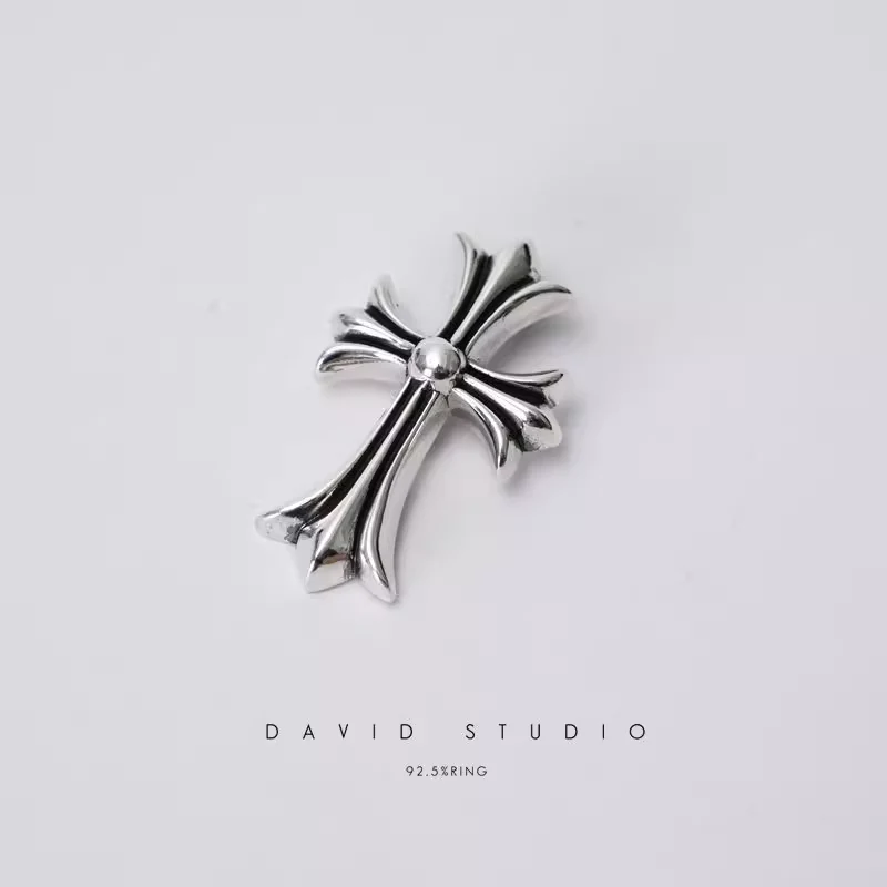 Chrome Hearts Cross Ring - Gothic 925 Sterling Silver Jewelry | David Studio