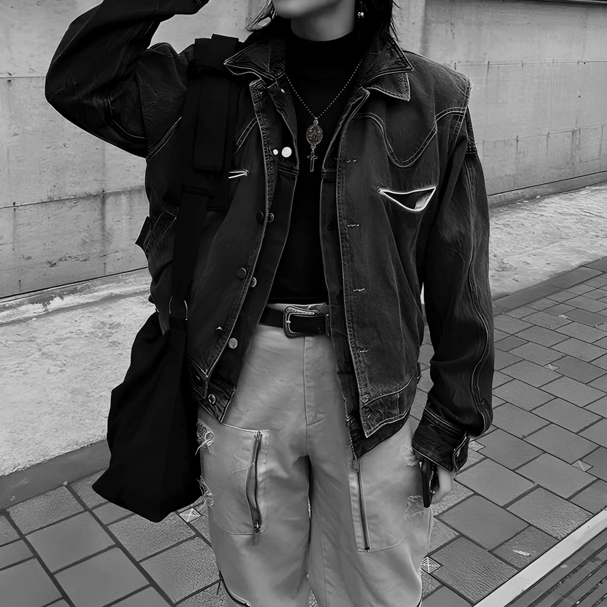 Chrome Hearts Cross Ring - Gothic 925 Sterling Silver Jewelry | David Studio