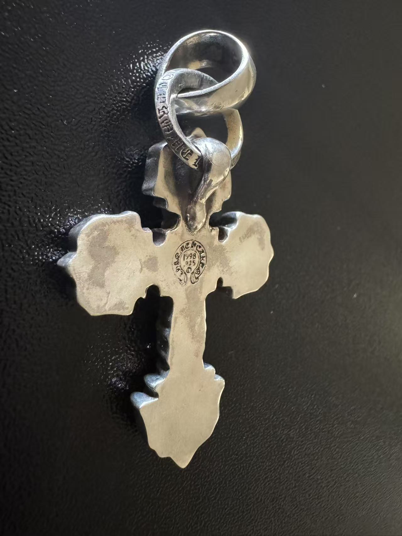 Chrome Hearts Cross Ring - Gothic 925 Sterling Silver Jewelry | David Studio