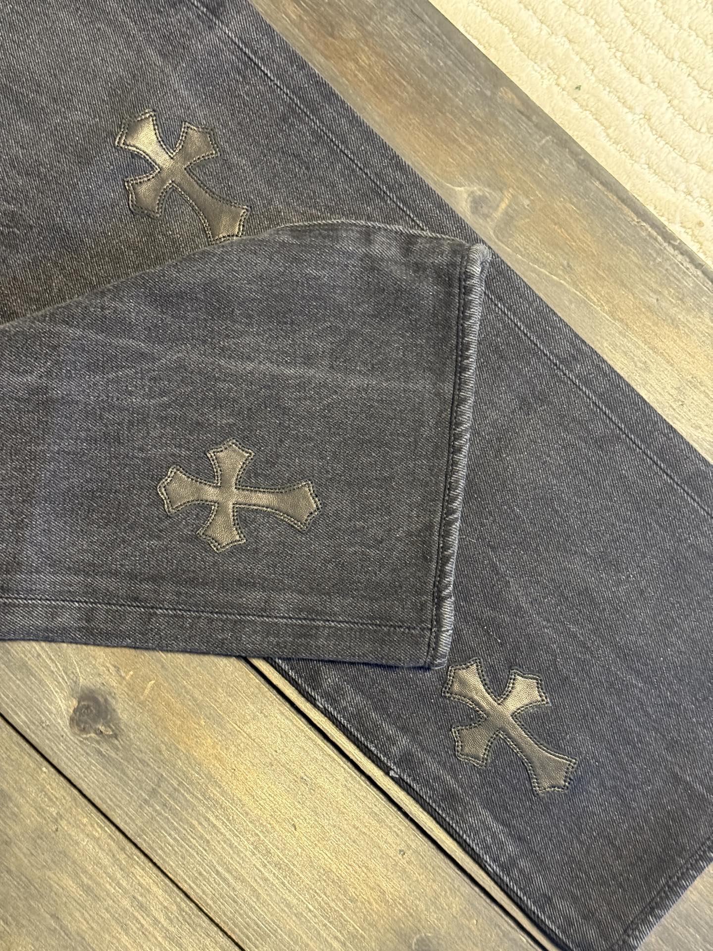 Chrome Hearts Cross Ring - Gothic 925 Sterling Silver Jewelry | David Studio