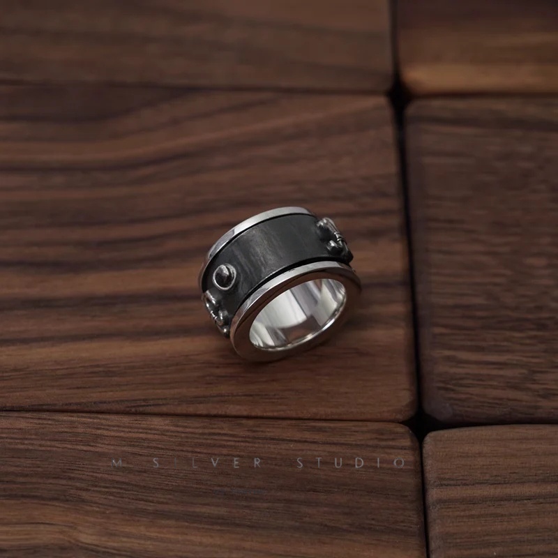 Chrome Hearts Cross Ring - Gothic 925 Sterling Silver Jewelry | David Studio