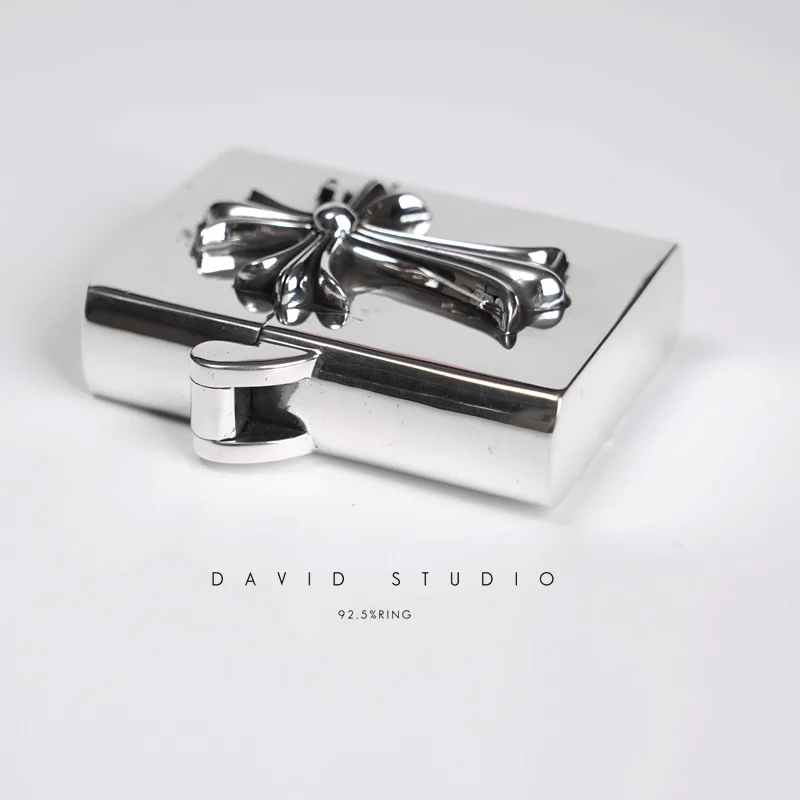 Chrome Hearts Cross Ring - Gothic 925 Sterling Silver Jewelry | David Studio