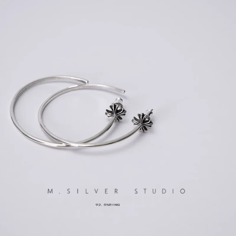 Chrome Hearts Cross Ring - Gothic 925 Sterling Silver Jewelry | David Studio