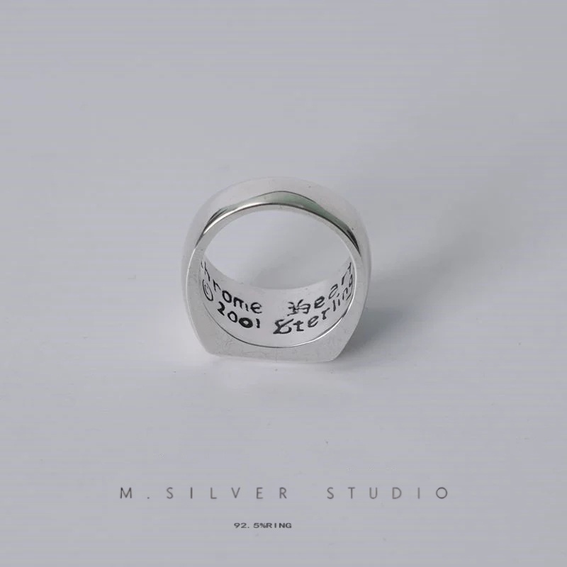 Chrome Hearts Cross Ring - Gothic 925 Sterling Silver Jewelry | David Studio