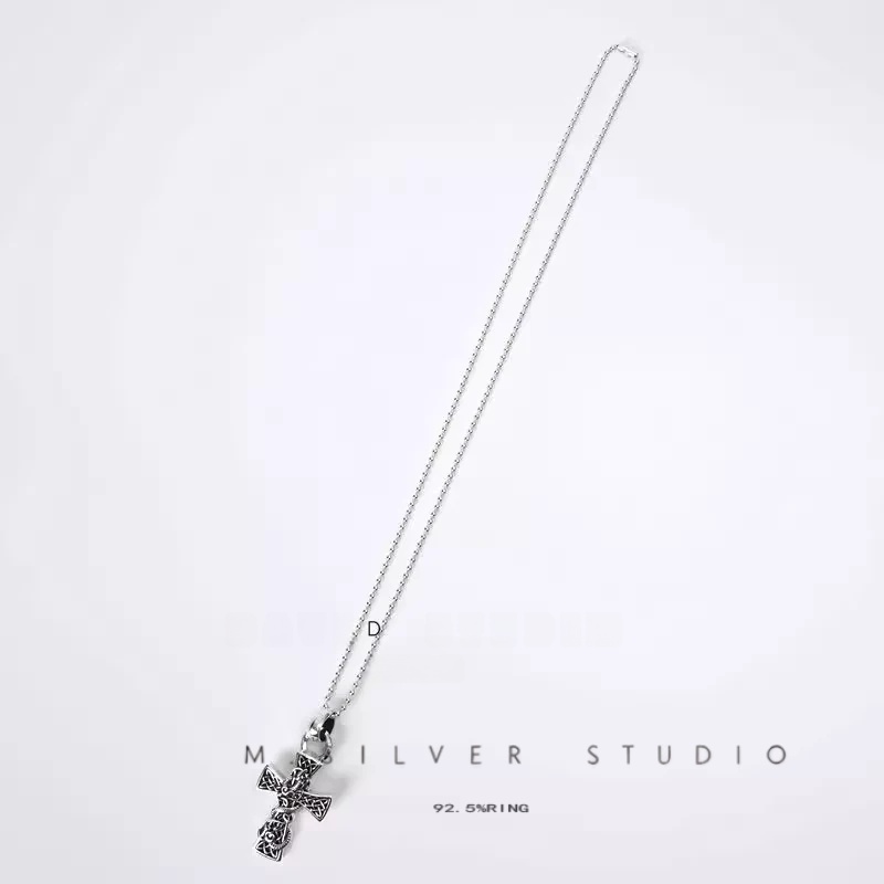 Chrome Hearts Cross Ring - Gothic 925 Sterling Silver Jewelry | David Studio