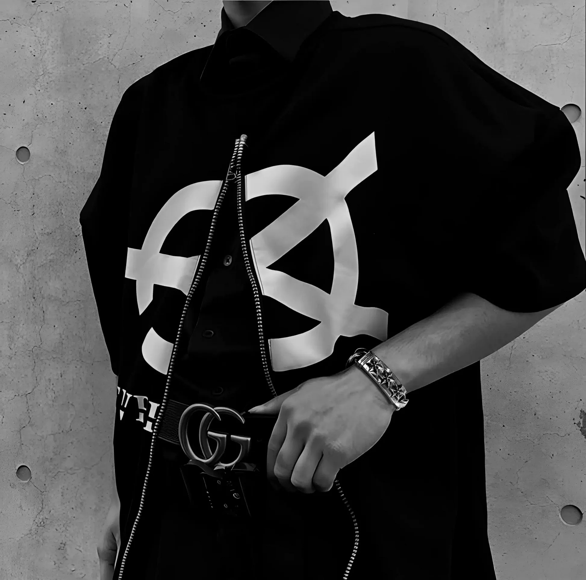 Chrome Hearts Cross Ring - Gothic 925 Sterling Silver Jewelry | David Studio