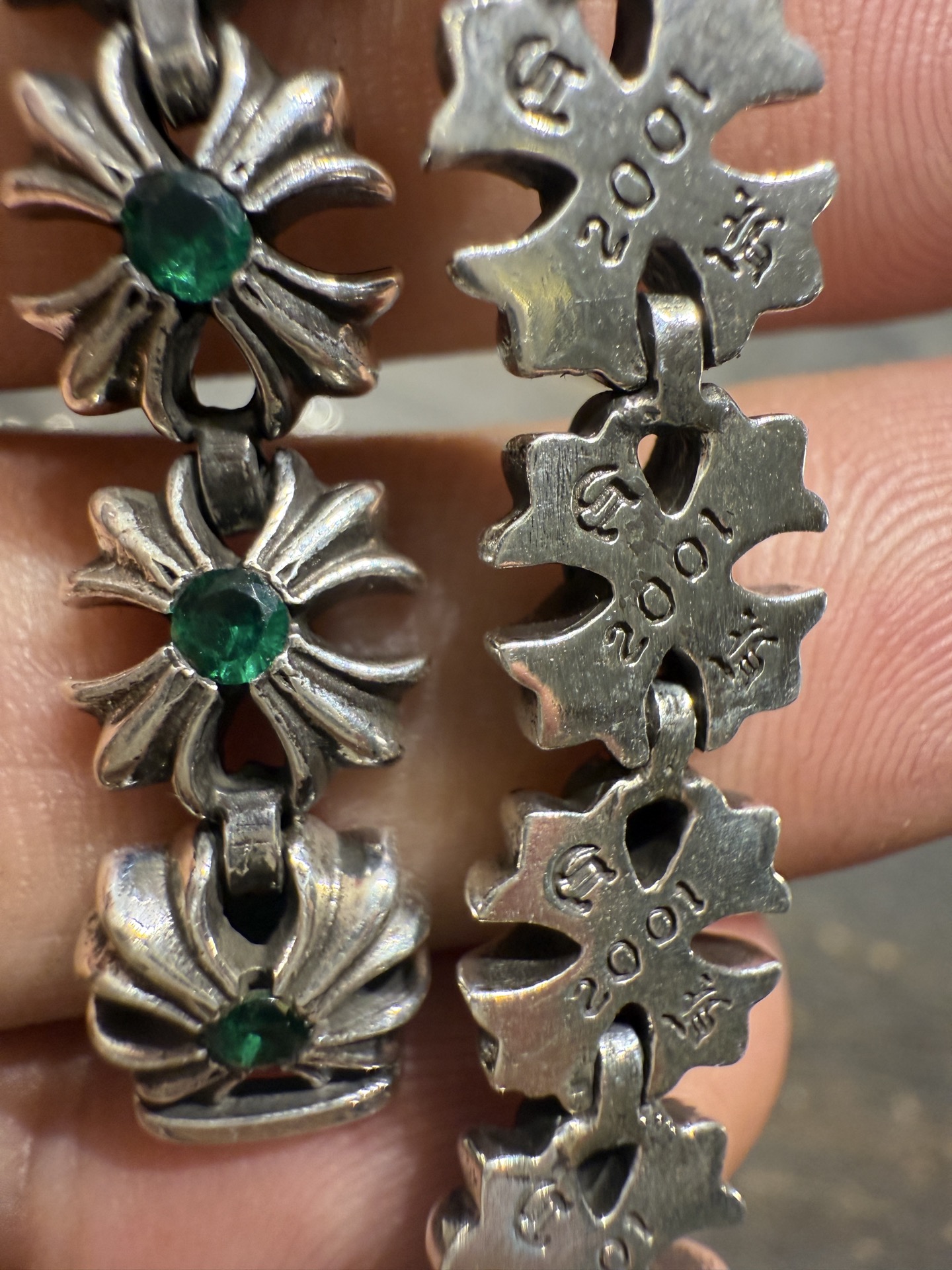 Chrome Hearts Cross Ring - Gothic 925 Sterling Silver Jewelry | David Studio