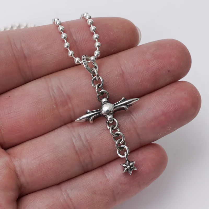 Chrome Hearts Cross Ring - Gothic 925 Sterling Silver Jewelry | David Studio