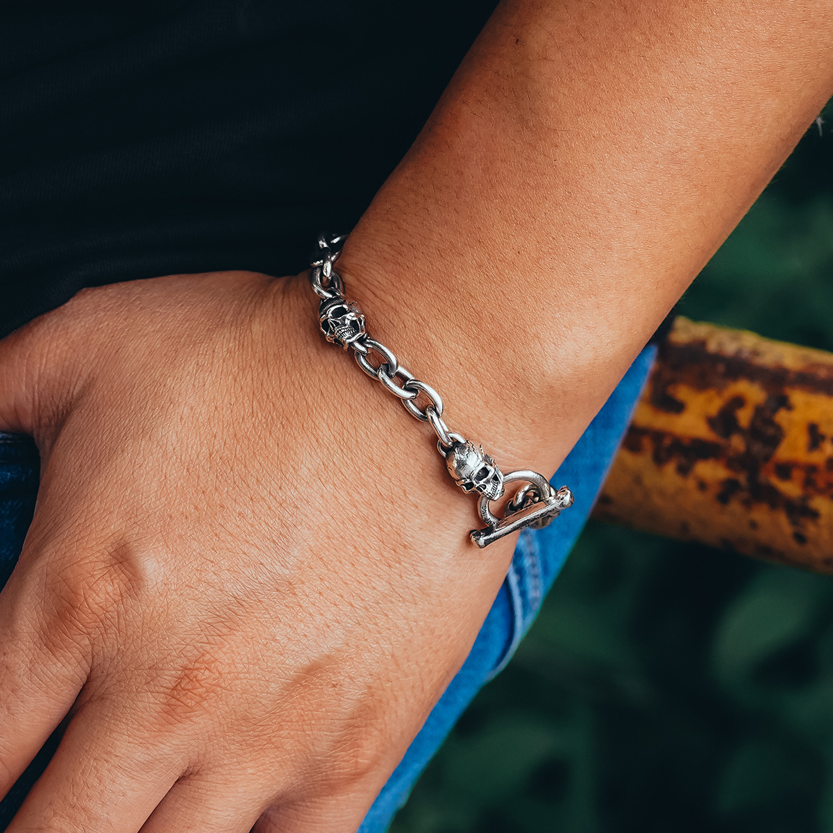 Chrome Hearts Cross Ring - Gothic 925 Sterling Silver Jewelry | David Studio