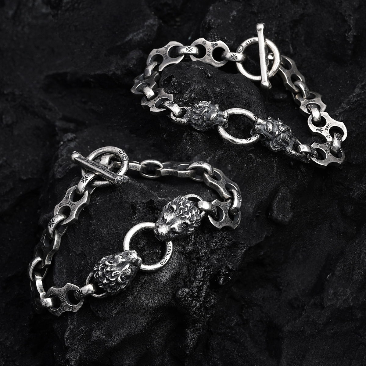 Chrome Hearts Cross Ring - Gothic 925 Sterling Silver Jewelry | David Studio