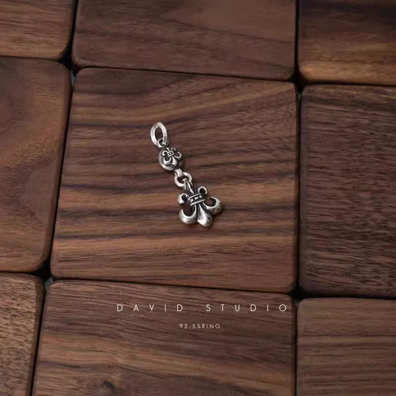 Chrome Hearts Cross Ring - Gothic 925 Sterling Silver Jewelry | David Studio