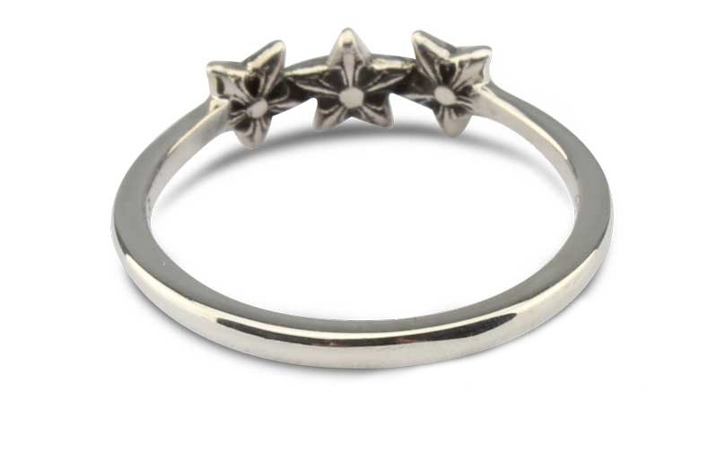 Chrome Hearts Cross Ring - Gothic 925 Sterling Silver Jewelry | David Studio