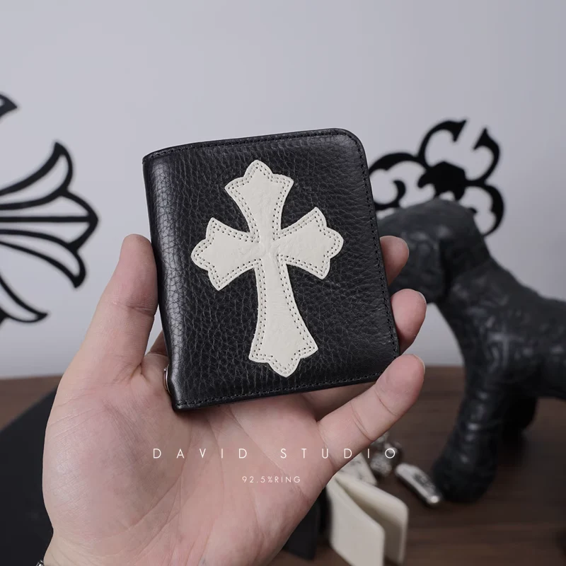 Chrome Hearts Cross Ring - Gothic 925 Sterling Silver Jewelry | David Studio