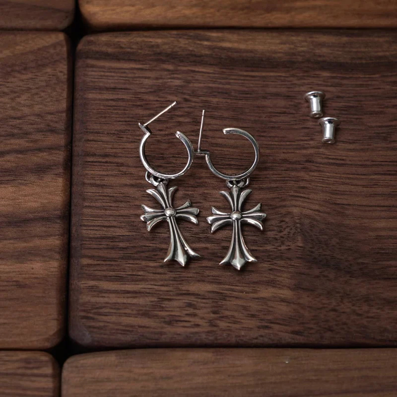 Chrome Hearts Cross Ring - Gothic 925 Sterling Silver Jewelry | David Studio