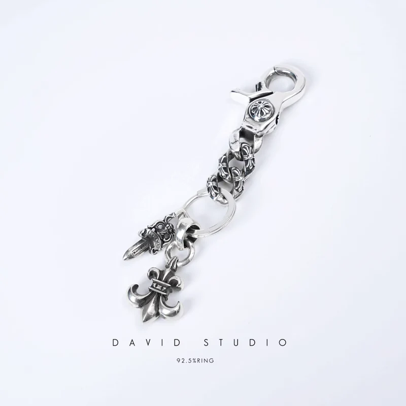 Chrome Hearts Cross Ring - Gothic 925 Sterling Silver Jewelry | David Studio