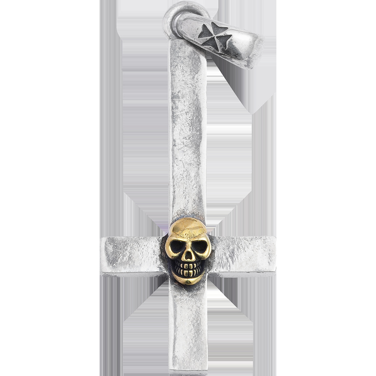 Chrome Hearts Cross Ring - Gothic 925 Sterling Silver Jewelry | David Studio