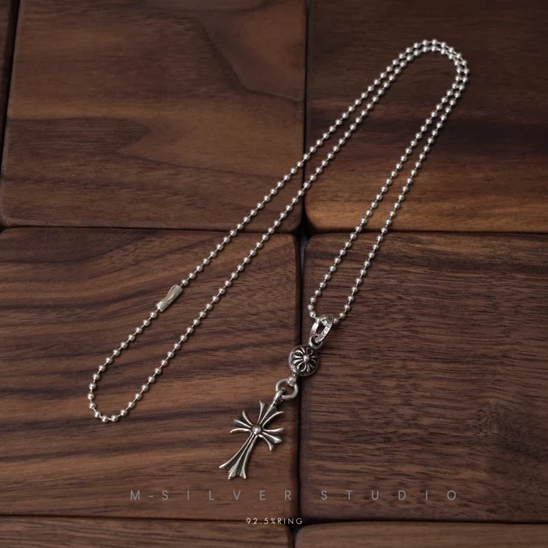 Chrome Hearts Cross Ring - Gothic 925 Sterling Silver Jewelry | David Studio