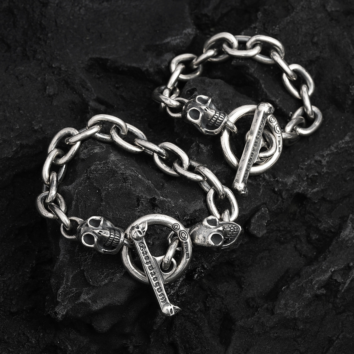 Chrome Hearts Cross Ring - Gothic 925 Sterling Silver Jewelry | David Studio