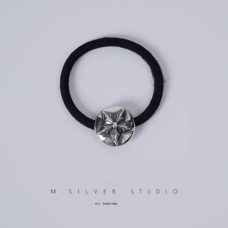 Chrome Hearts Cross Ring - Gothic 925 Sterling Silver Jewelry | David Studio