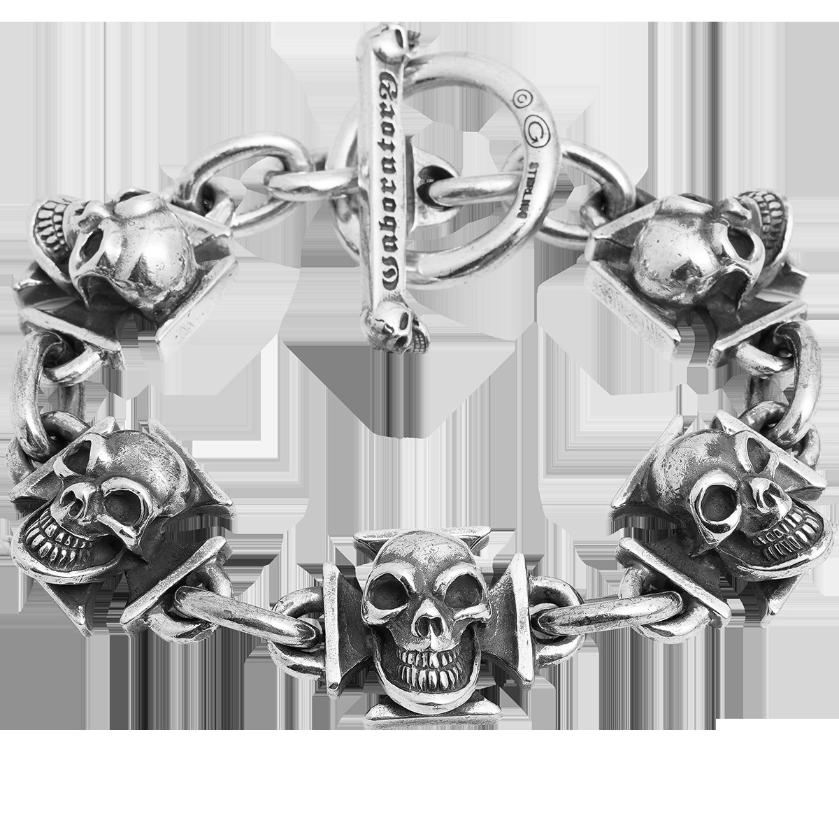 Chrome Hearts Cross Ring - Gothic 925 Sterling Silver Jewelry | David Studio