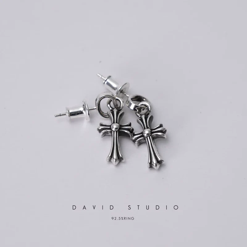 Chrome Hearts Cross Ring - Gothic 925 Sterling Silver Jewelry | David Studio