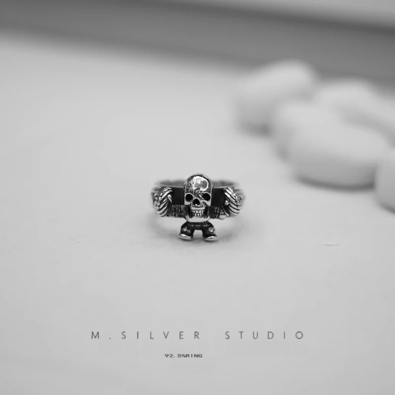 Chrome Hearts Cross Ring - Gothic 925 Sterling Silver Jewelry | David Studio