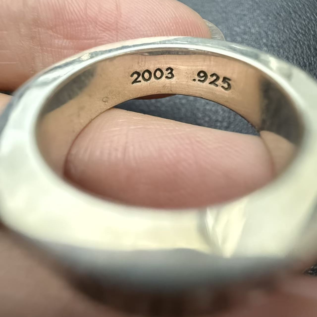 Chrome Hearts Cross Ring - Gothic 925 Sterling Silver Jewelry | David Studio