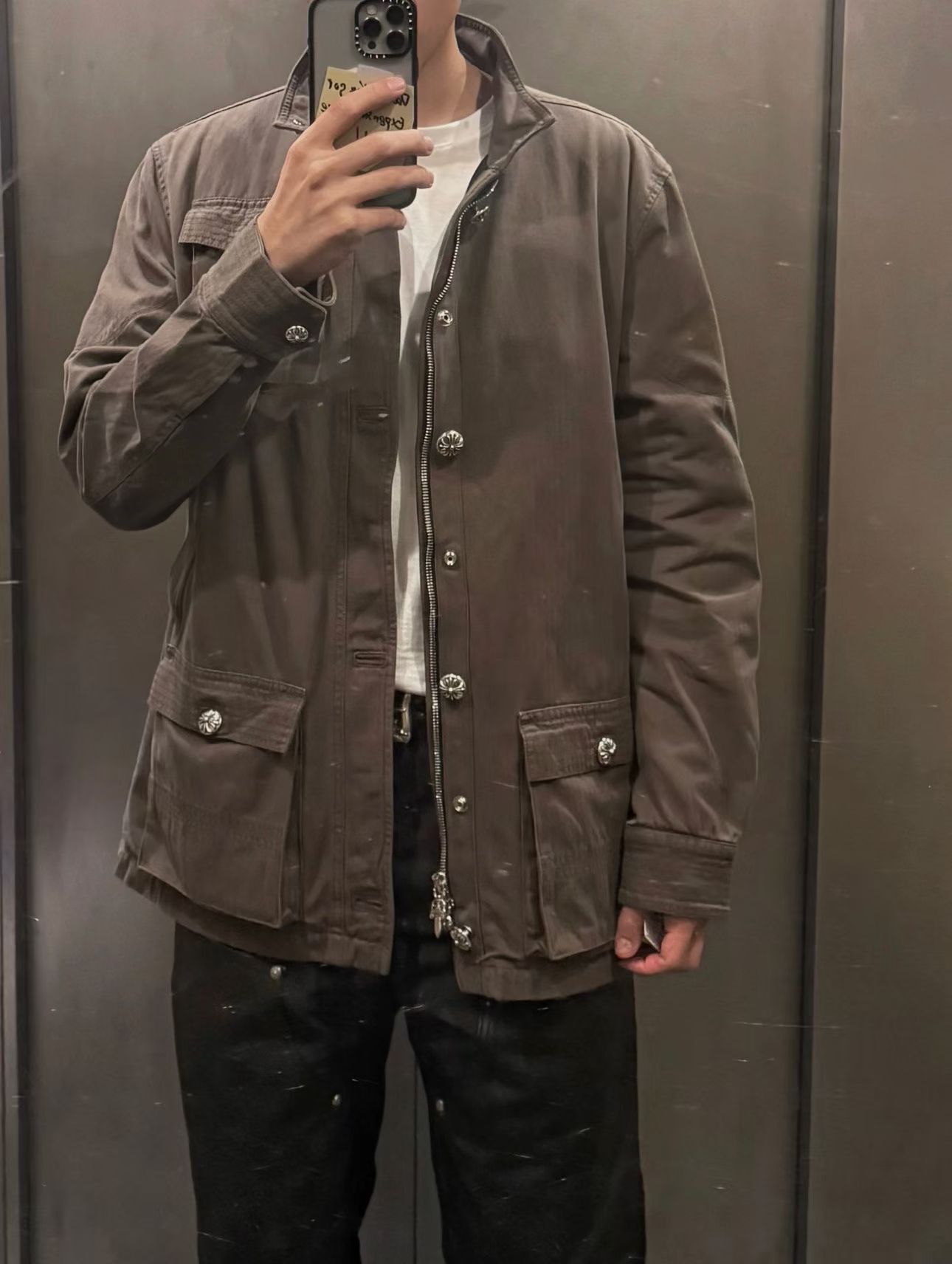 Chrome Hearts Cross Ring - Gothic 925 Sterling Silver Jewelry | David Studio