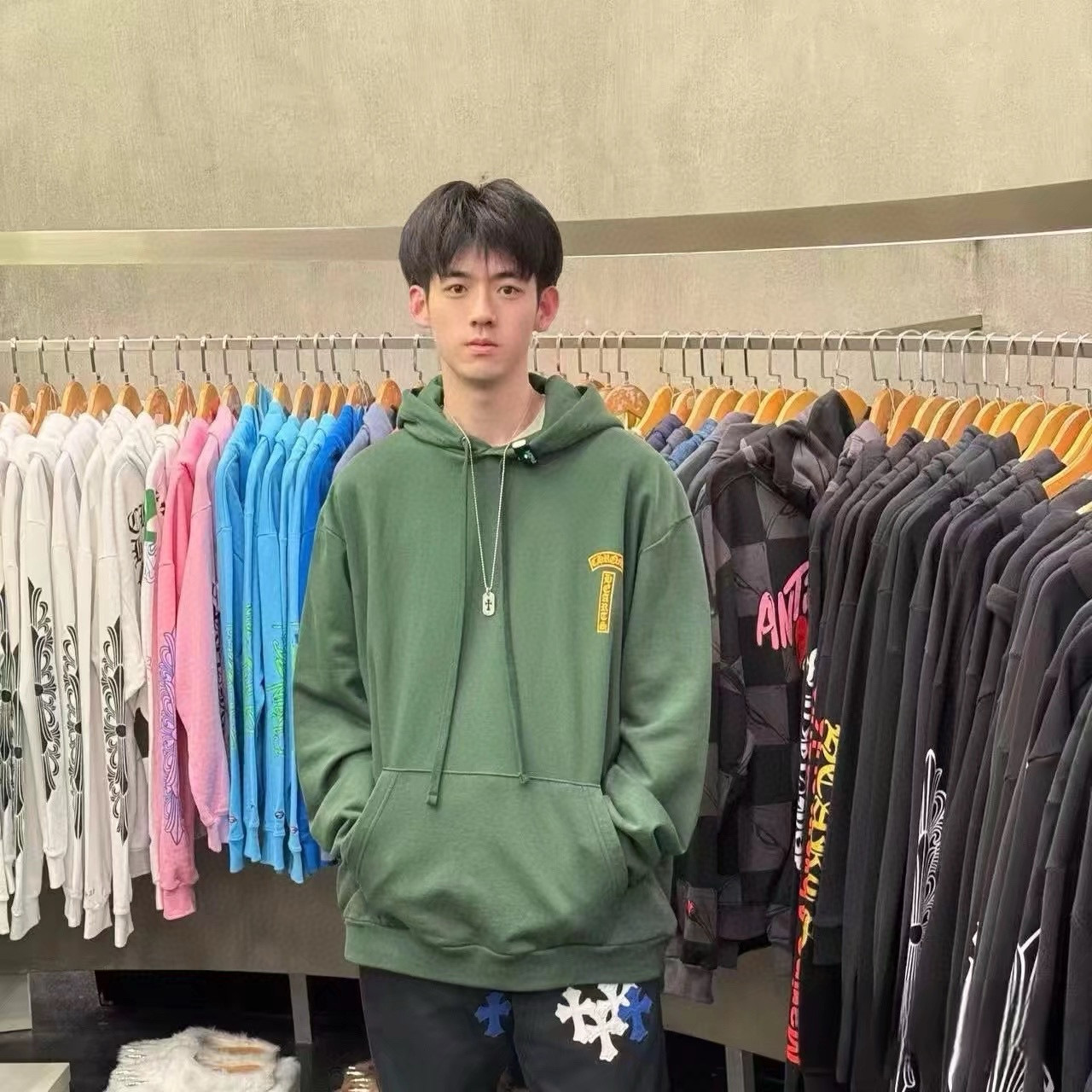 Chrome Hearts Cross Ring - Gothic 925 Sterling Silver Jewelry | David Studio