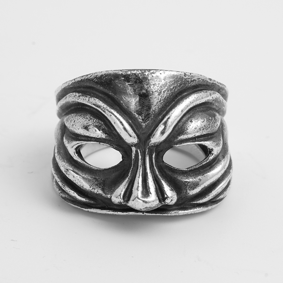 Chrome Hearts Cross Ring - Gothic 925 Sterling Silver Jewelry | David Studio