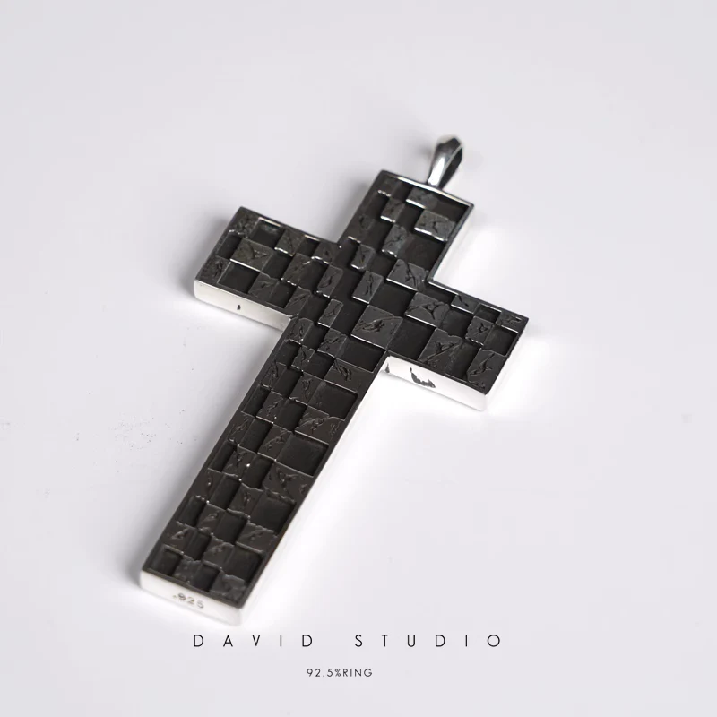 Chrome Hearts Cross Ring - Gothic 925 Sterling Silver Jewelry | David Studio