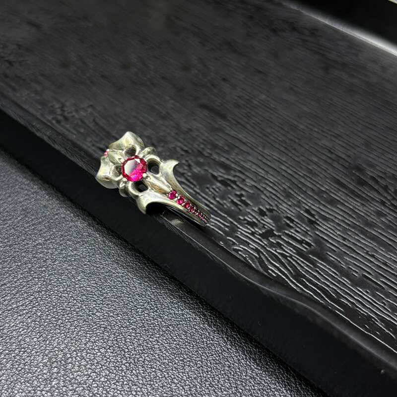 Chrome Hearts Cross Ring - Gothic 925 Sterling Silver Jewelry | David Studio