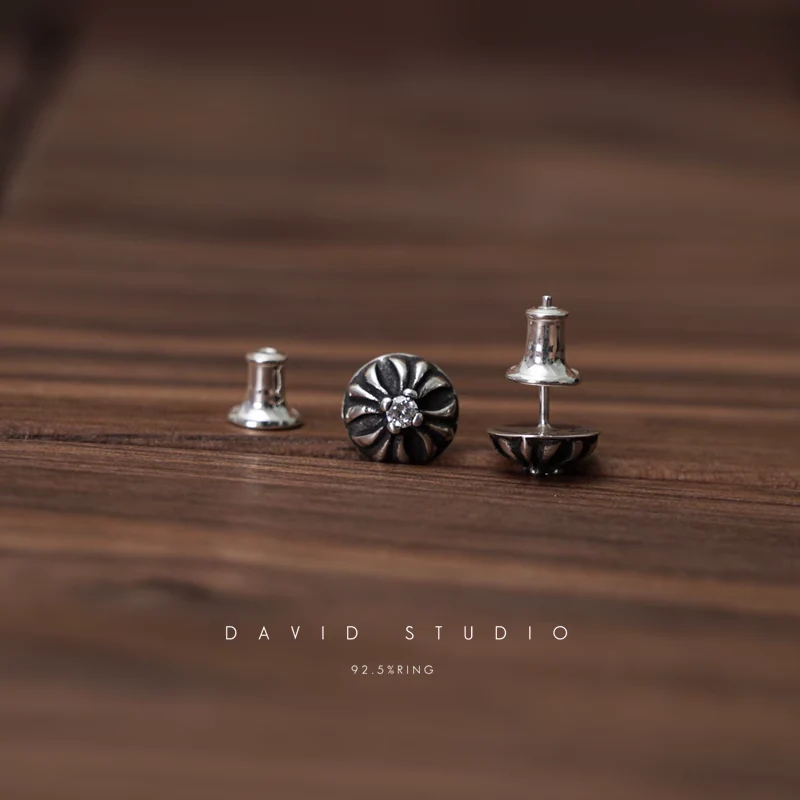 Chrome Hearts Cross Ring - Gothic 925 Sterling Silver Jewelry | David Studio