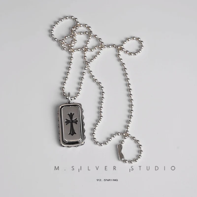 Chrome Hearts Cross Ring - Gothic 925 Sterling Silver Jewelry | David Studio