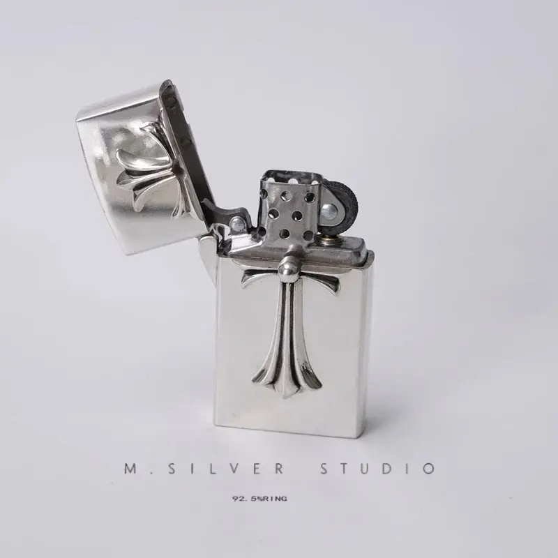 Chrome Hearts Cross Ring - Gothic 925 Sterling Silver Jewelry | David Studio