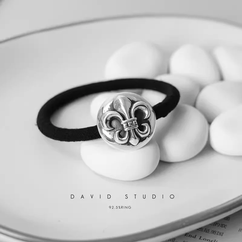 Chrome Hearts Cross Ring - Gothic 925 Sterling Silver Jewelry | David Studio