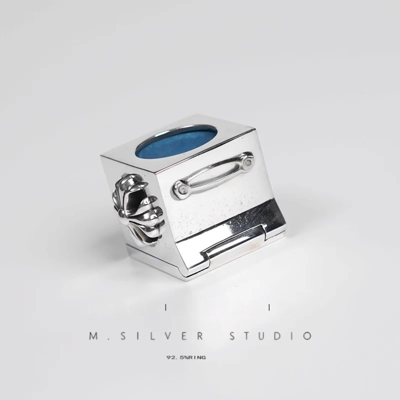 Chrome Hearts Cross Ring - Gothic 925 Sterling Silver Jewelry | David Studio