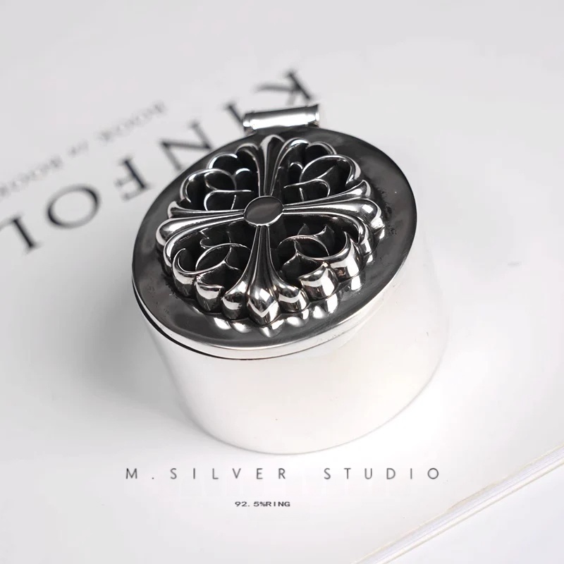 Chrome Hearts Cross Ring - Gothic 925 Sterling Silver Jewelry | David Studio