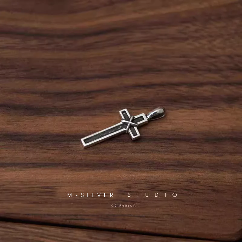 Chrome Hearts Cross Ring - Gothic 925 Sterling Silver Jewelry | David Studio