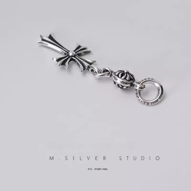 Chrome Hearts Cross Ring - Gothic 925 Sterling Silver Jewelry | David Studio