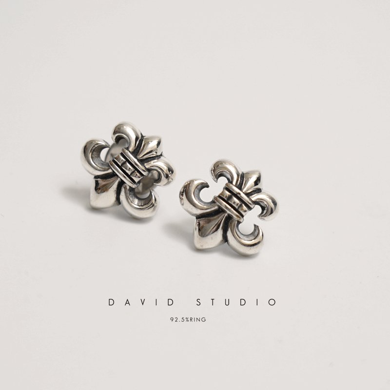 Chrome Hearts Cross Ring - Gothic 925 Sterling Silver Jewelry | David Studio