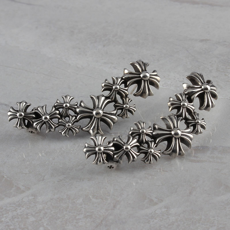 Chrome Hearts Cross Ring - Gothic 925 Sterling Silver Jewelry | David Studio