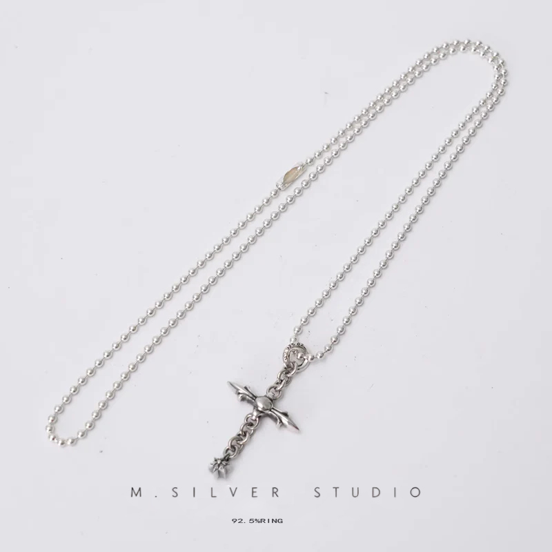 Chrome Hearts Cross Ring - Gothic 925 Sterling Silver Jewelry | David Studio