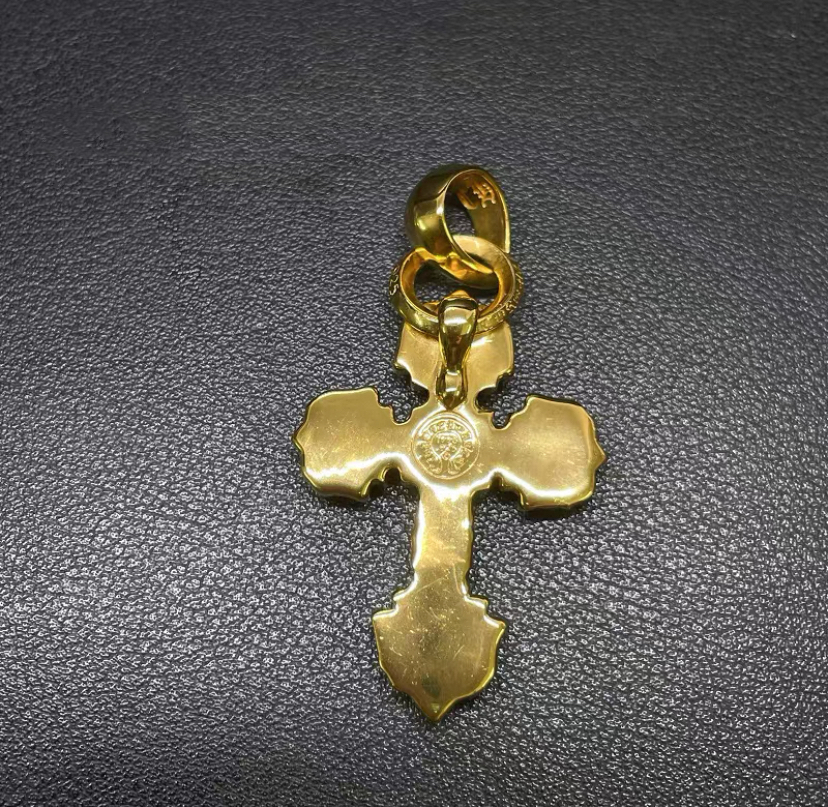 Chrome Hearts Cross Ring - Gothic 925 Sterling Silver Jewelry | David Studio