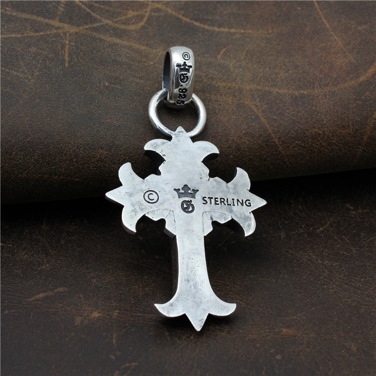 Chrome Hearts Cross Ring - Gothic 925 Sterling Silver Jewelry | David Studio