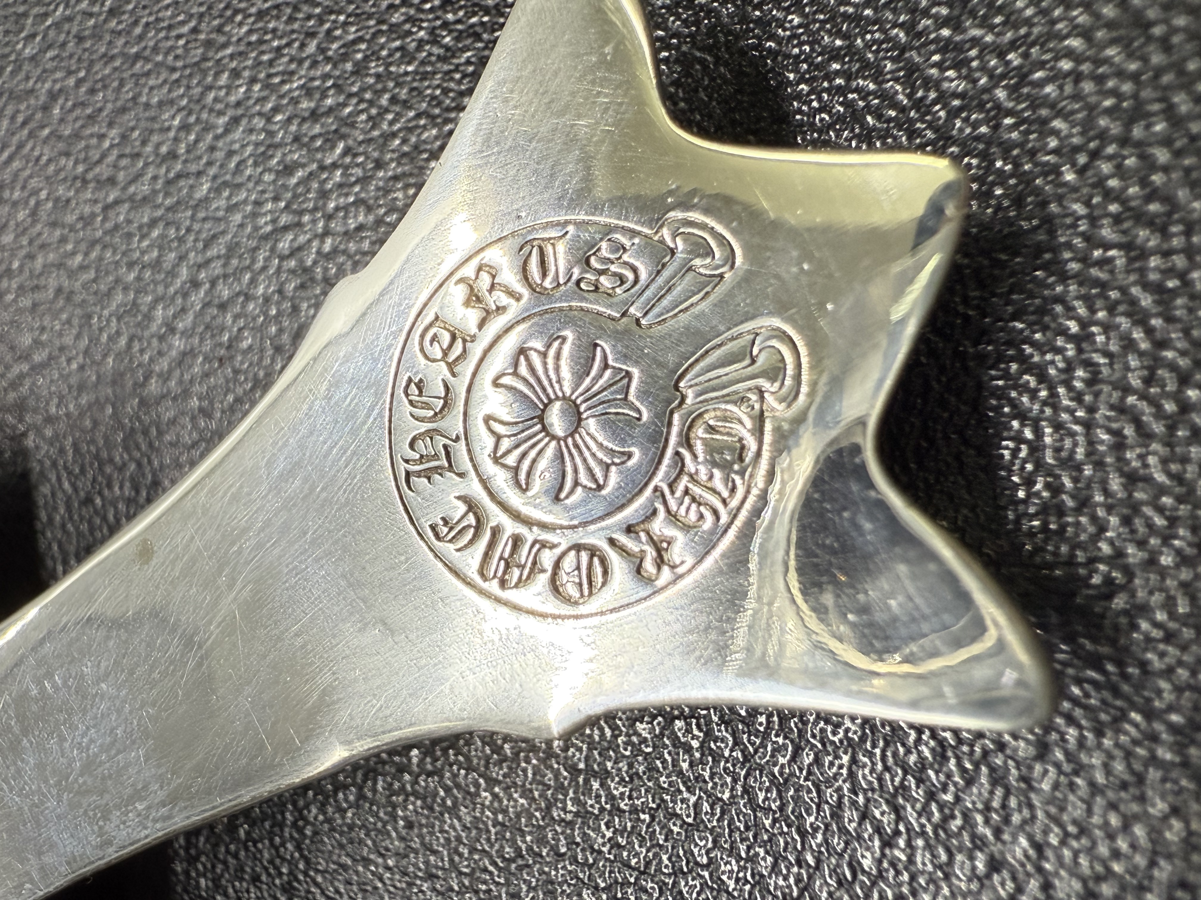 Chrome Hearts Cross Ring - Gothic 925 Sterling Silver Jewelry | David Studio