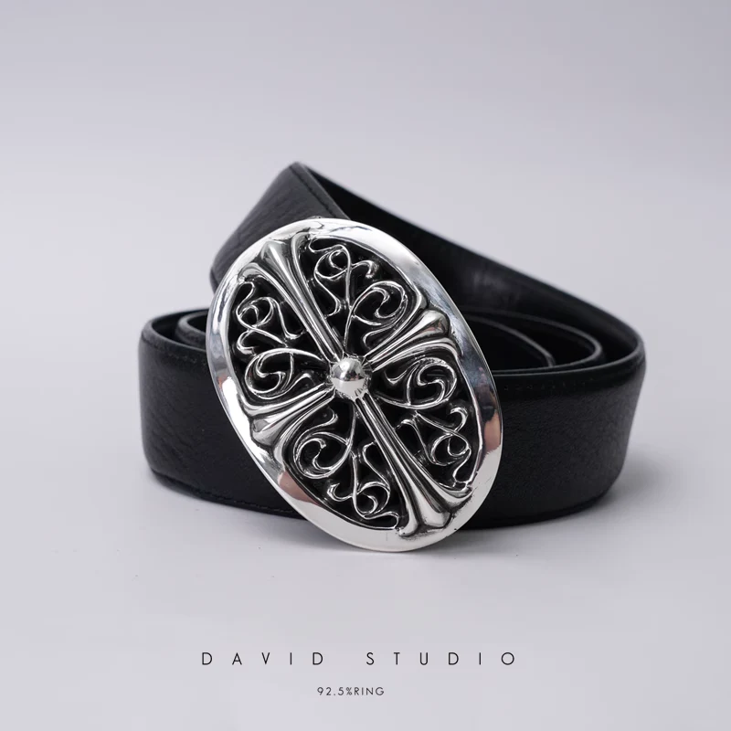 Chrome Hearts Cross Ring - Gothic 925 Sterling Silver Jewelry | David Studio