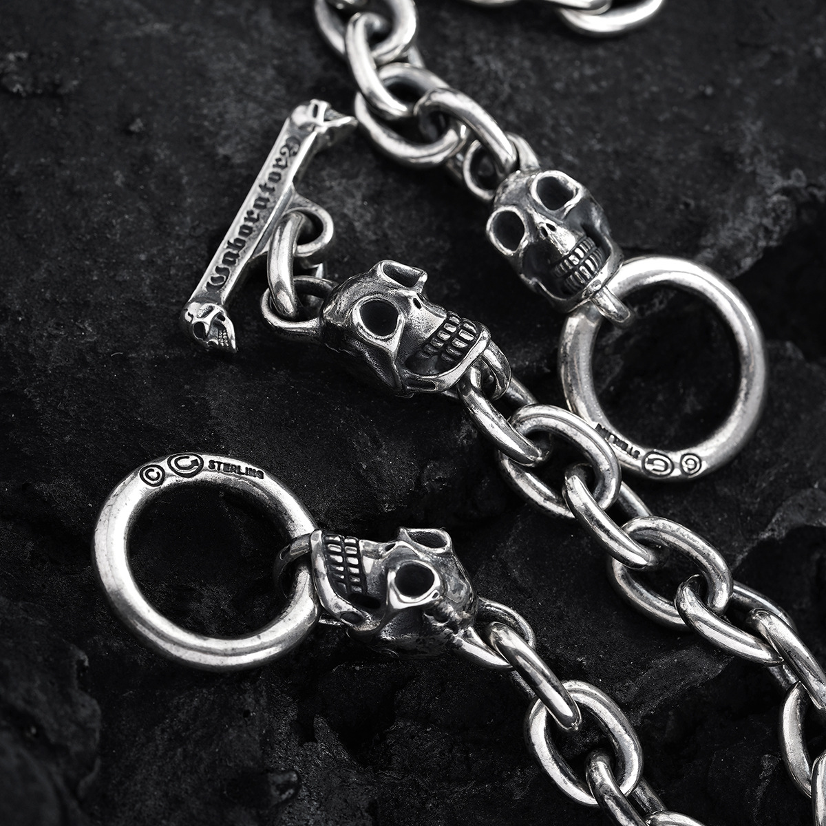 Chrome Hearts Cross Ring - Gothic 925 Sterling Silver Jewelry | David Studio