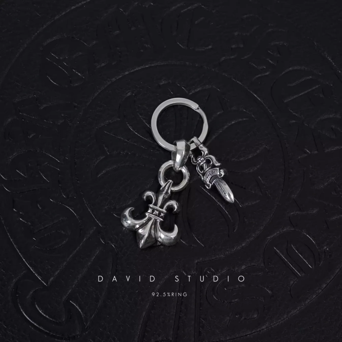 Chrome Hearts Cross Ring - Gothic 925 Sterling Silver Jewelry | David Studio